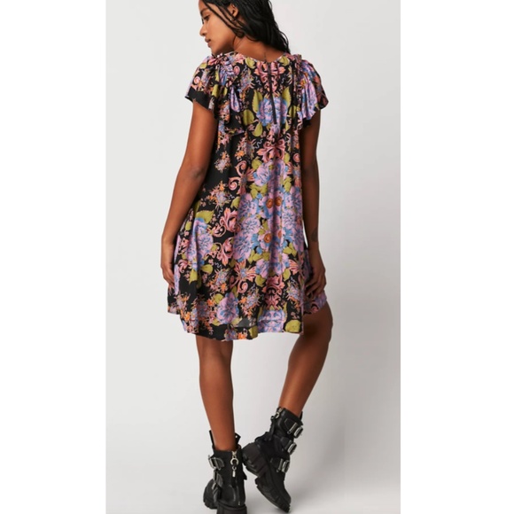 FREE PEOPLE | Yara Printed Mini Dress - Twilight Combo - Picture 2 of 7